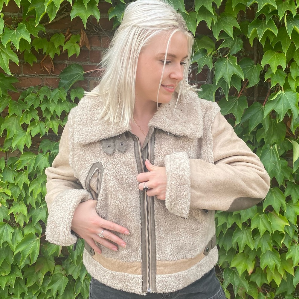 Bernardo Ashley B Sherpa Jacket Oversized - Picture 5 of 9
